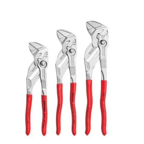 KNIPEX 00 19 55 S7 3-Piece Pliers Wrench Set