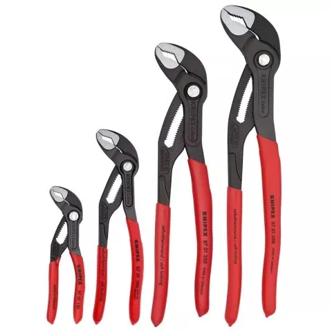 KNIPEX 9K 00 80 138 US 4-Piece Cobra Pliers Set