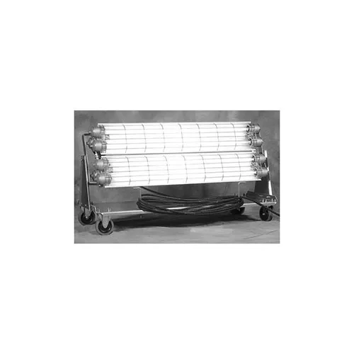 LDPI Cart Series Explosion Proof 4 Lamp Light Cart 4372-380-T8-4L-4-UNV