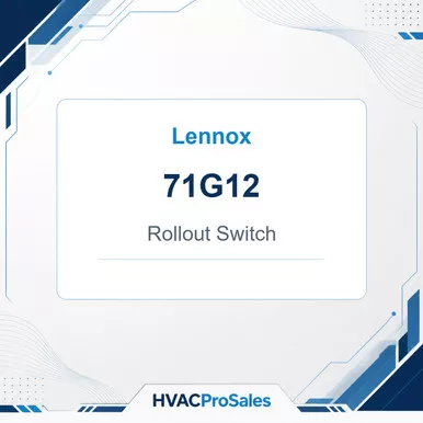 Lennox 71G12 Rollout Switch