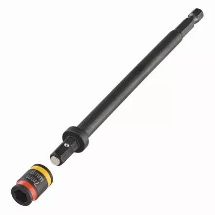 Malco Tools MSHXLCM3 C-RHEX Cleanable, Reversible Magnetic Hex Driver (7mm and 8mm), 6″