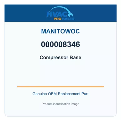 Manitowoc 000008346 Genuine OEM Compressor Base