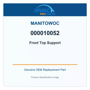 Manitowoc 000010052 Genuine OEM Front Top Support