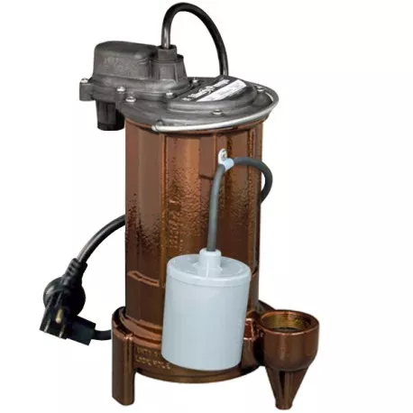 Manual Sump/Effluent Pump, 35' cord, 3/4 HP, 208/230V