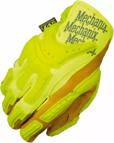 Mechanix Wear - Work Gloves:CG40-91, Size Small, Leather Lined, Leather, Impact