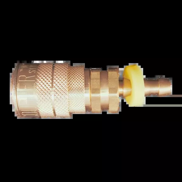 Milton 1/4″ Hose Barb M-STYLE Air Coupler (Ea.) – 1717-4