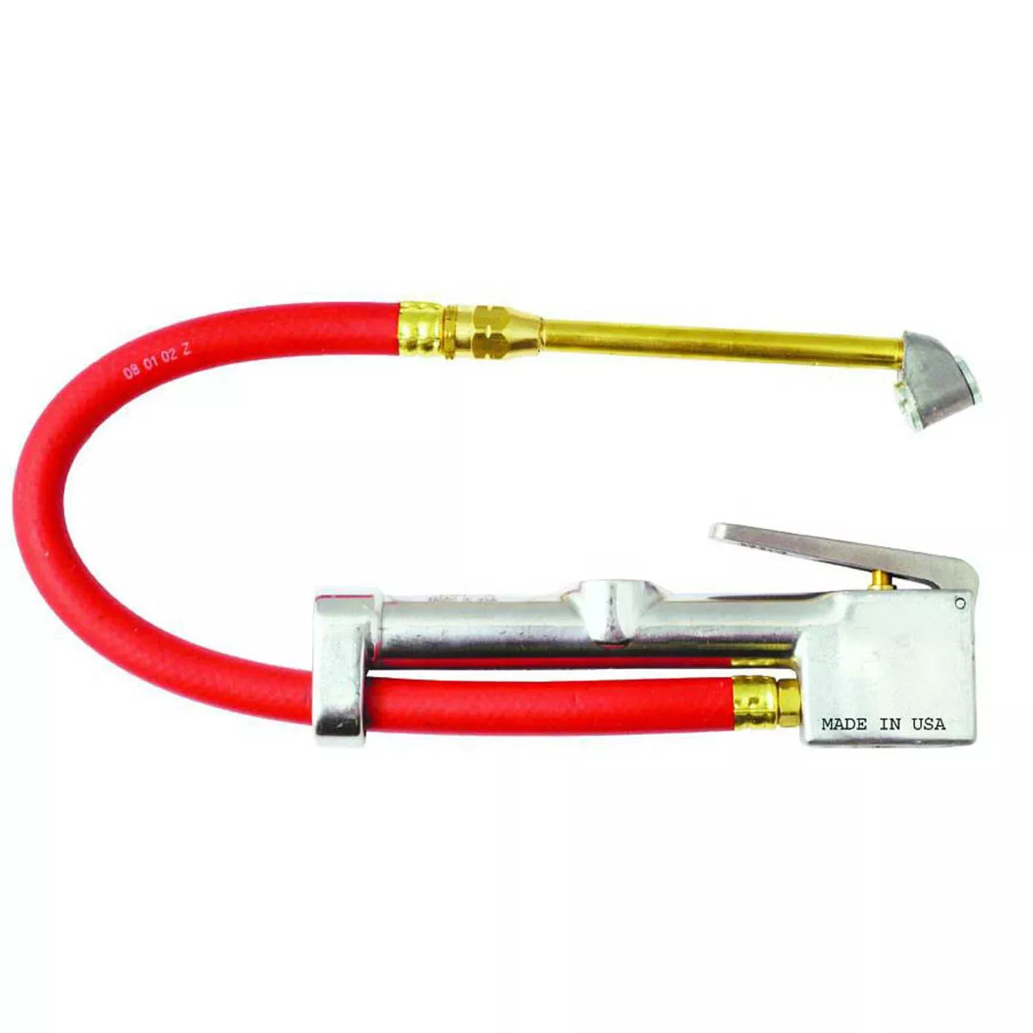 Milton S-506 Inflator Gauge, Dual Head Chuck