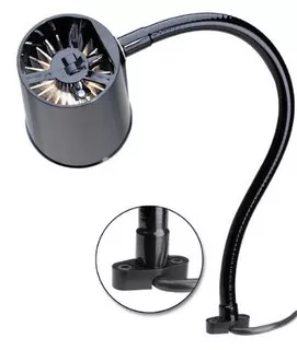Moffatt Task Light Direct Mount Base Type, 24" Arm Length, 100 Watts - 95050