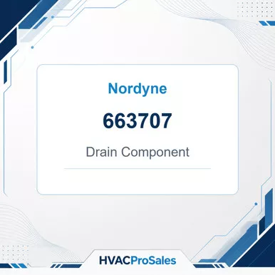 Nordyne 663707 Drain Component