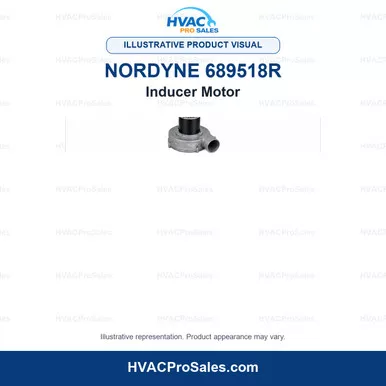Nordyne 689518R Inducer Motor