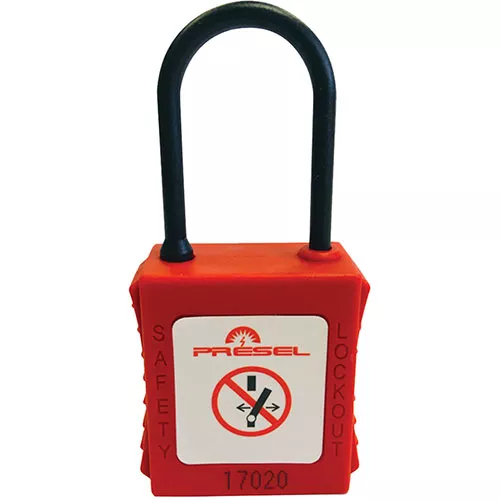Nylon Locking Safety Padlock