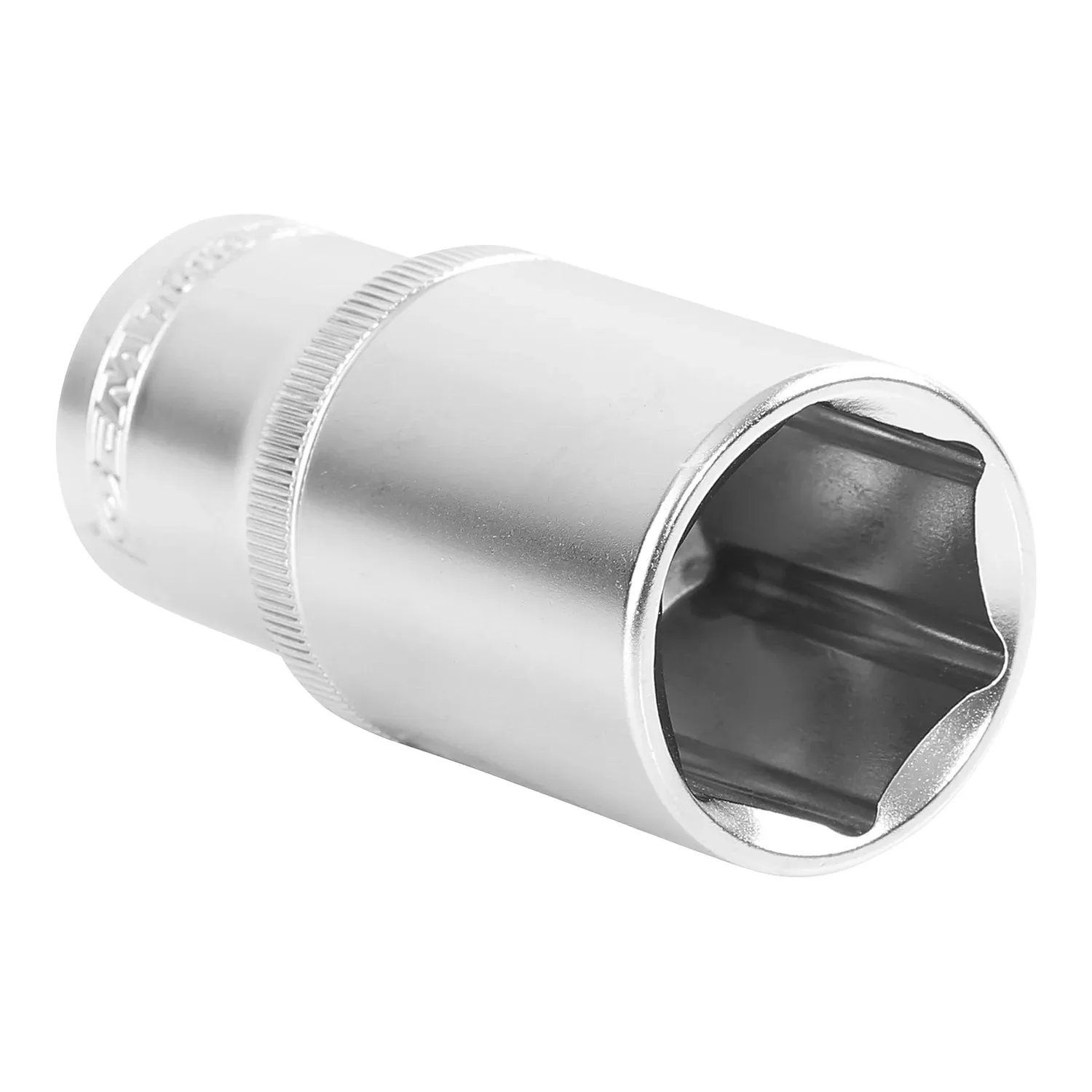 OEMTOOLS 22430 1/2 Inch Drive 6 Pt. Deep Wall Socket (1-1/8 Inch)