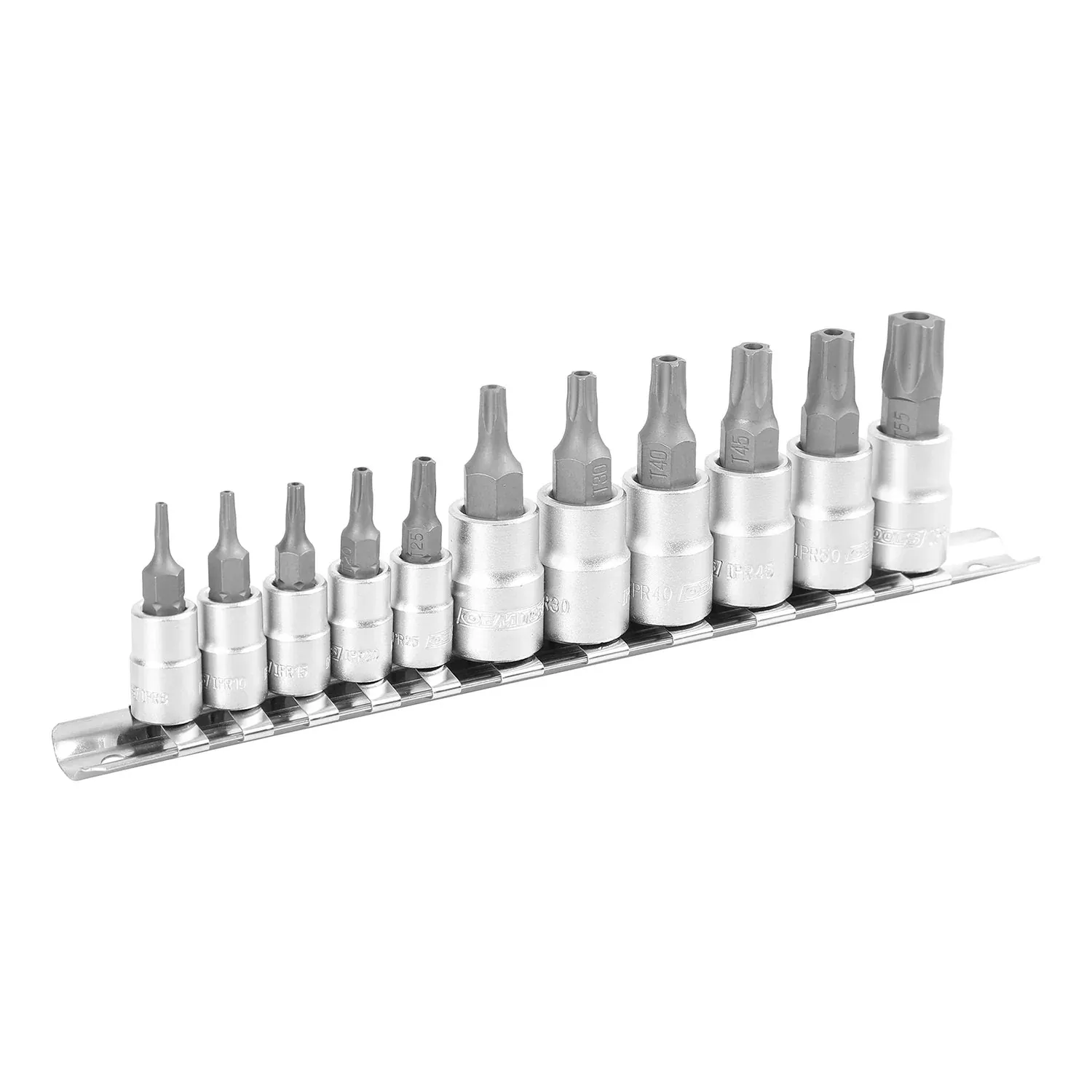 OEMTOOLS 22973 11 Piece Tamper-Proof Star Plus Bit Socket Set
