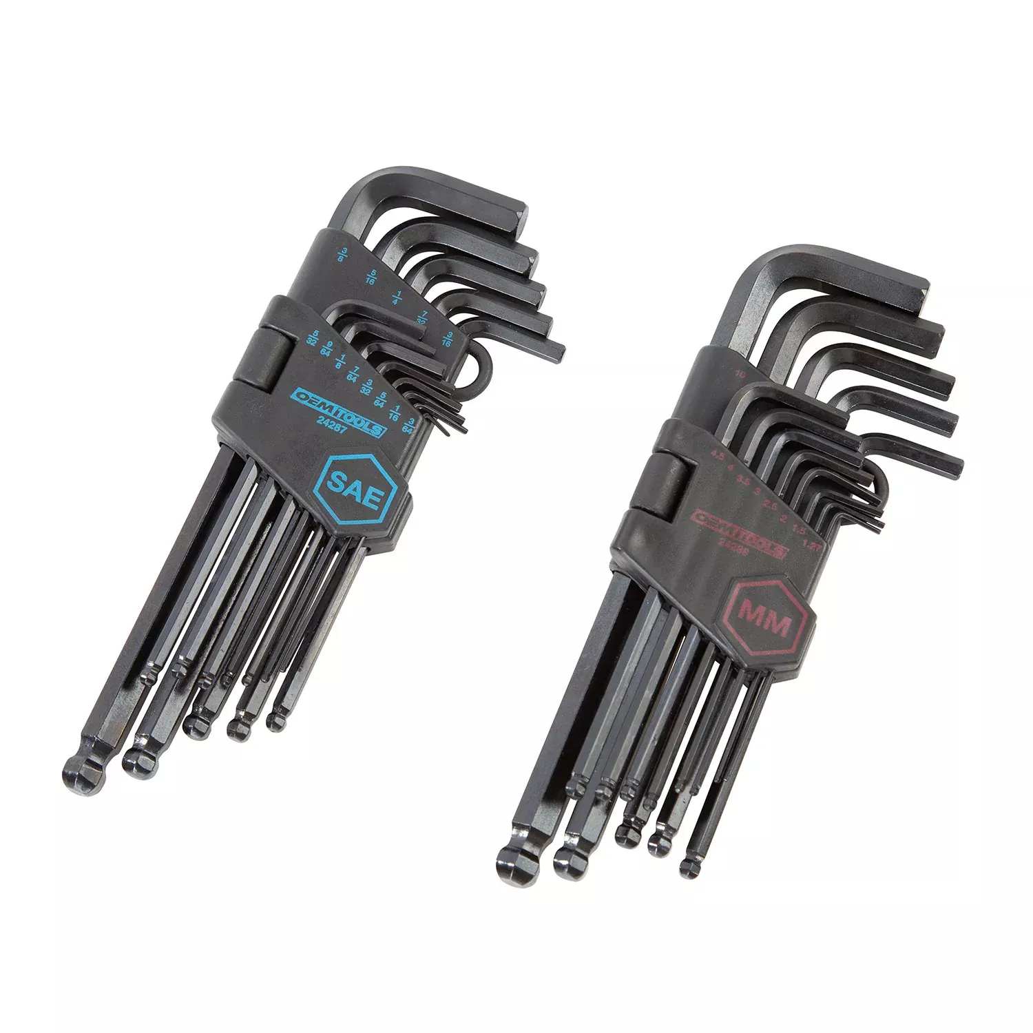 OEMTOOLS 24248 26 Piece SAE and Metric Hex Key Set