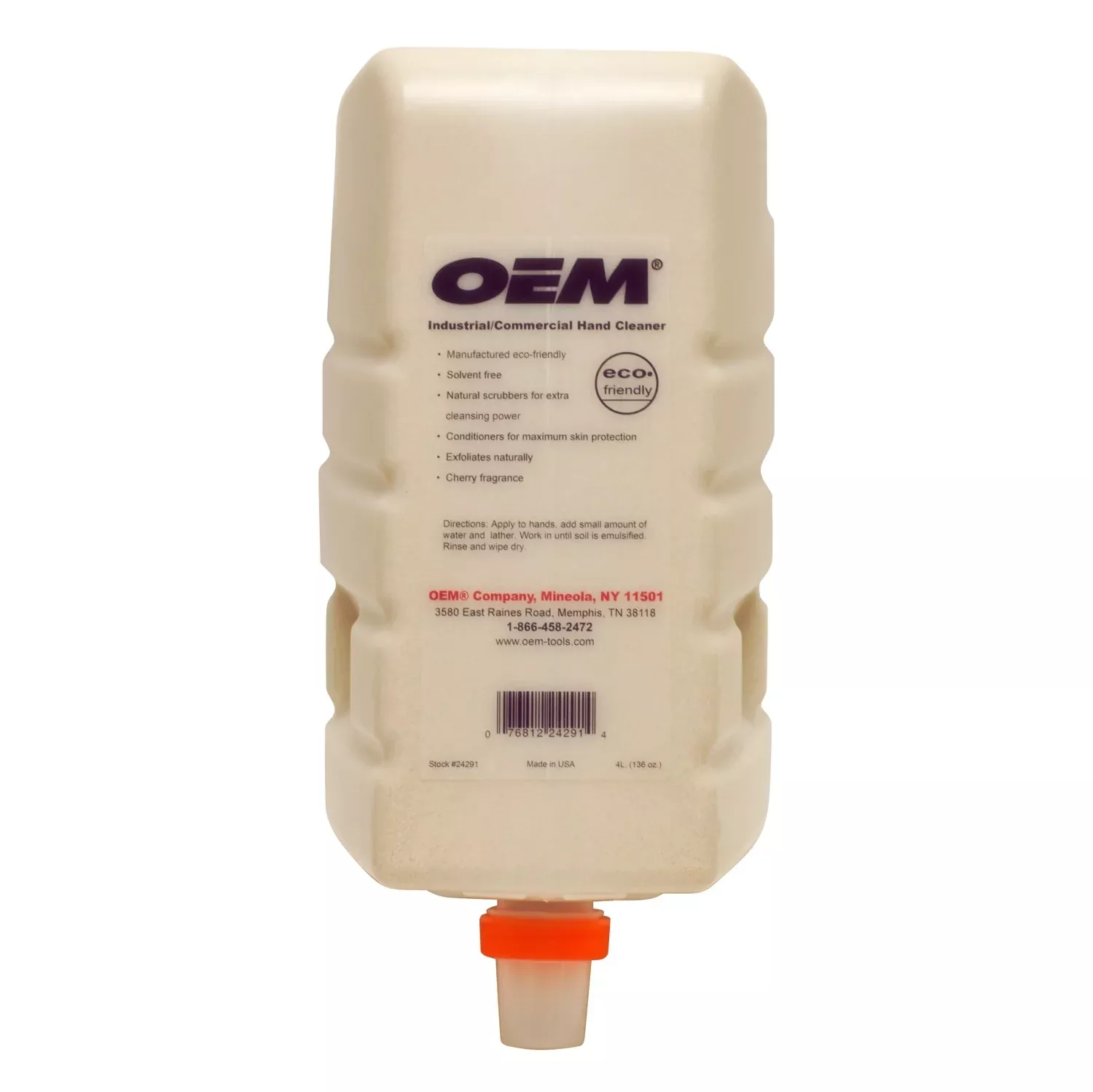OEMTOOLS 24291 4 Liter Hand Cleaner Refill Bottle