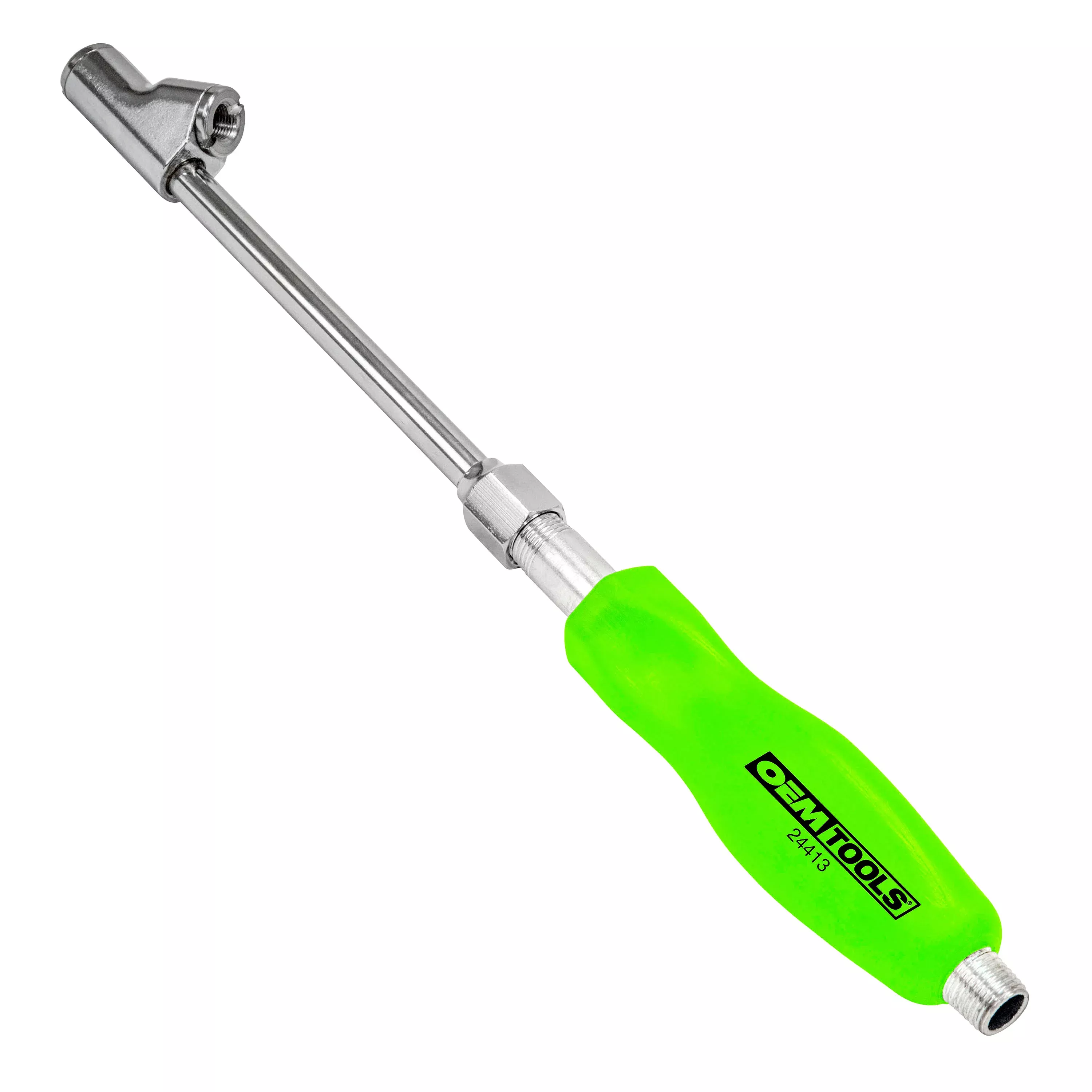 OEMTOOLS 24413 Dual Foot Air Chuck with Comfort Grip Handle