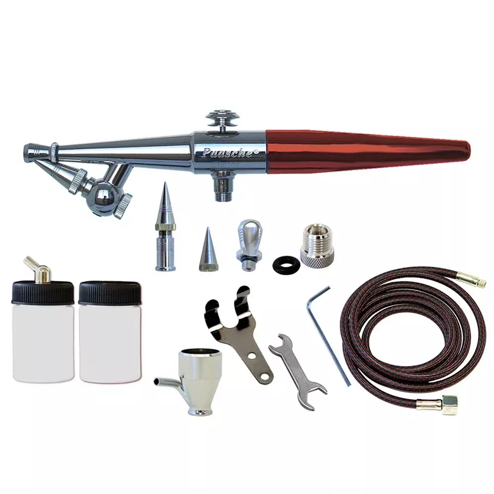 Paasche H-3MH Airbrush Kit – Single Action – Metal Handle