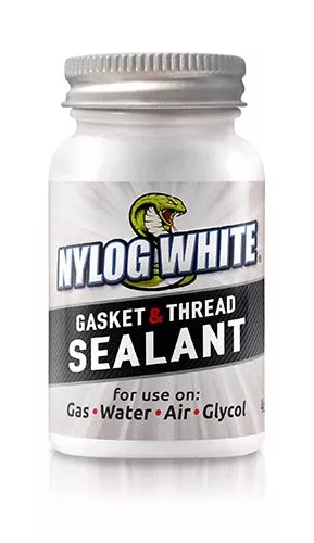 Refrigeration Technologies RT203W Viper Nylog White - Gasket & Thread Sealant, 8 oz.