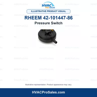 Rheem / Ruud 42-101447-86 Pressure Switch