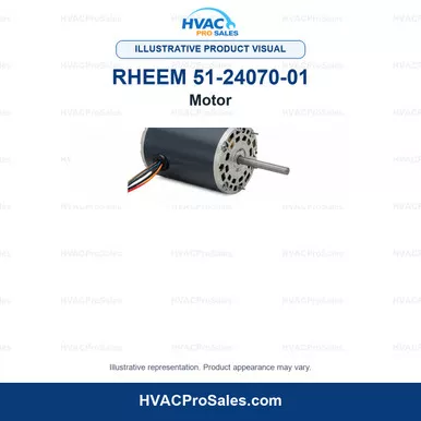 Rheem / Ruud 51-24070-01 Motor