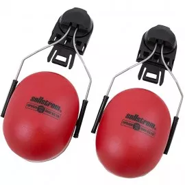 Sellstrom S23409 Ear Muff, Cap Mount, 28 dB NRR