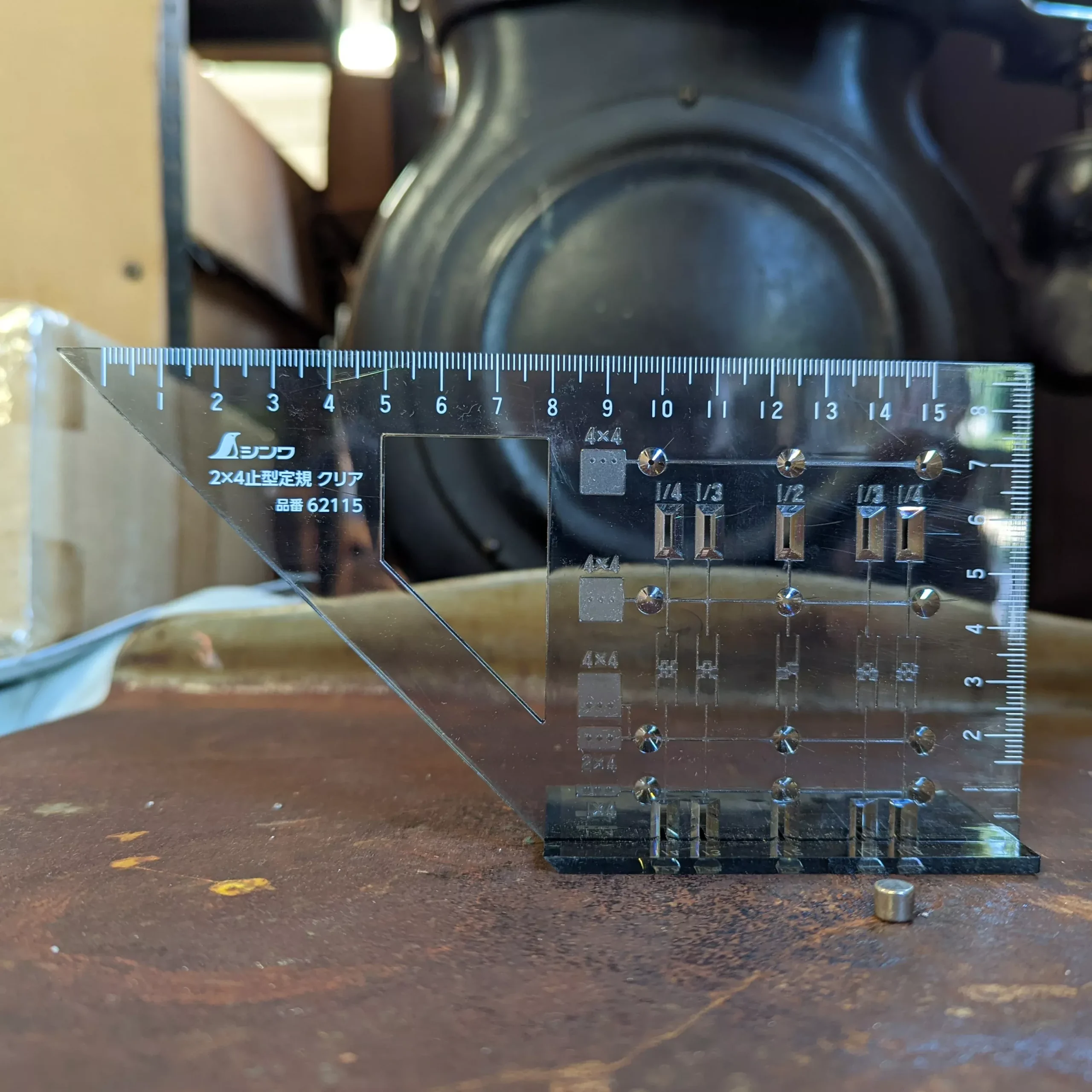 Shinwa 3D Miter Rule- 45, 90 and 2×4 (32723)