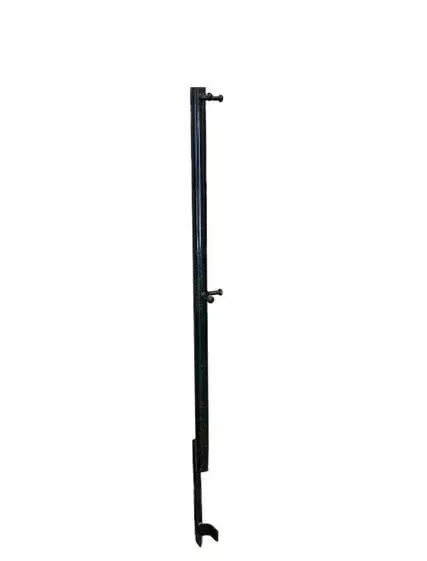 Snap-On Corner Guard Rail Post with Stabilizing Kicker