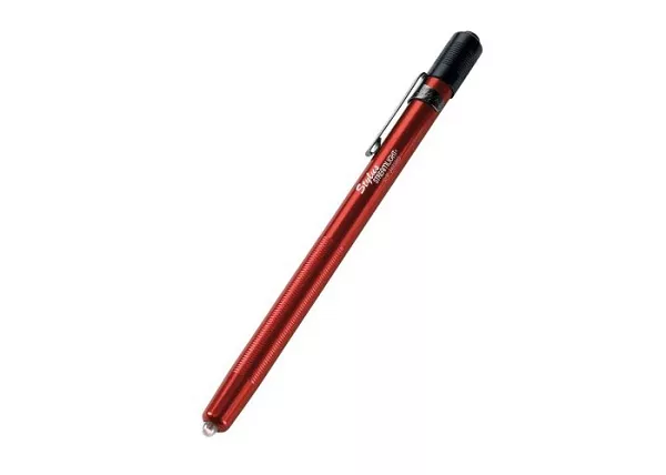 Streamlight 65035 -Red Stylus Flashlight Pen with White LED