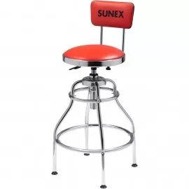 Sunex 8516 Shop Stool with backrest, hydraulic