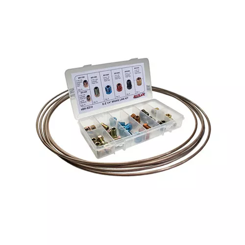 SUR&R Auto Parts 1/4" E-Z Brake Line Replacement Kit BREZ14