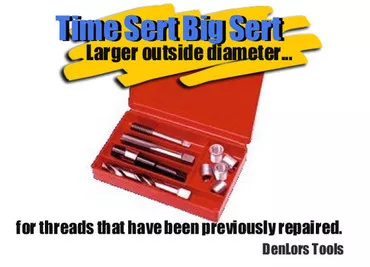 TIME SERT 5012 Big-Sert Metric Thread Repair Kit M10x1.25