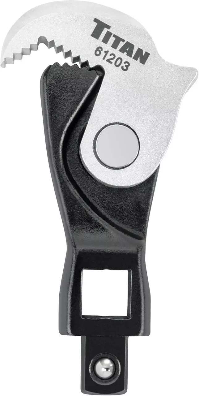 Titan 61203 3/8 in. Drive Spring-Loaded Crowfoot Wrench