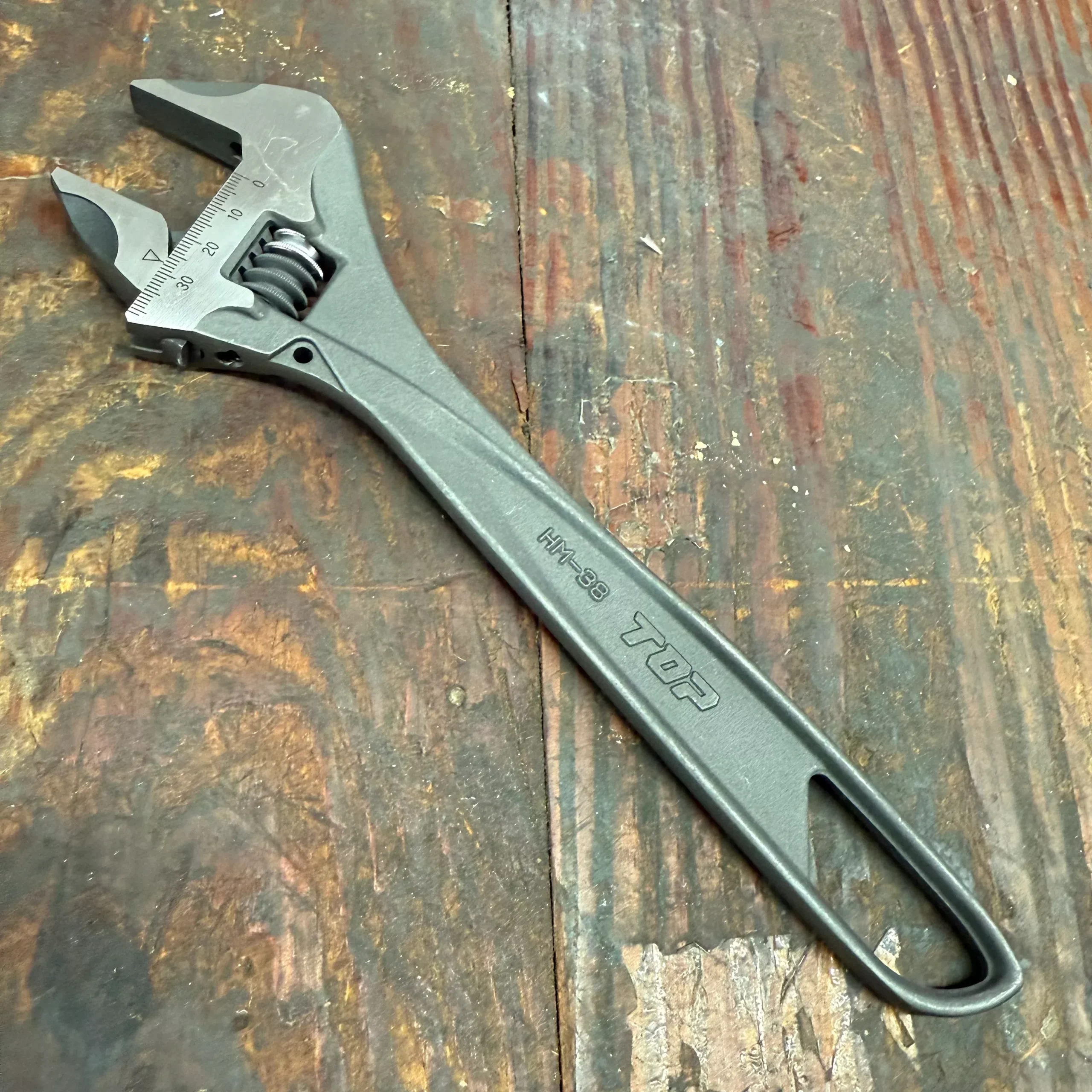 Top Hyper Monkey 10 1/2″ (263mm) Adjustable Wrench ZERO (HM-38)