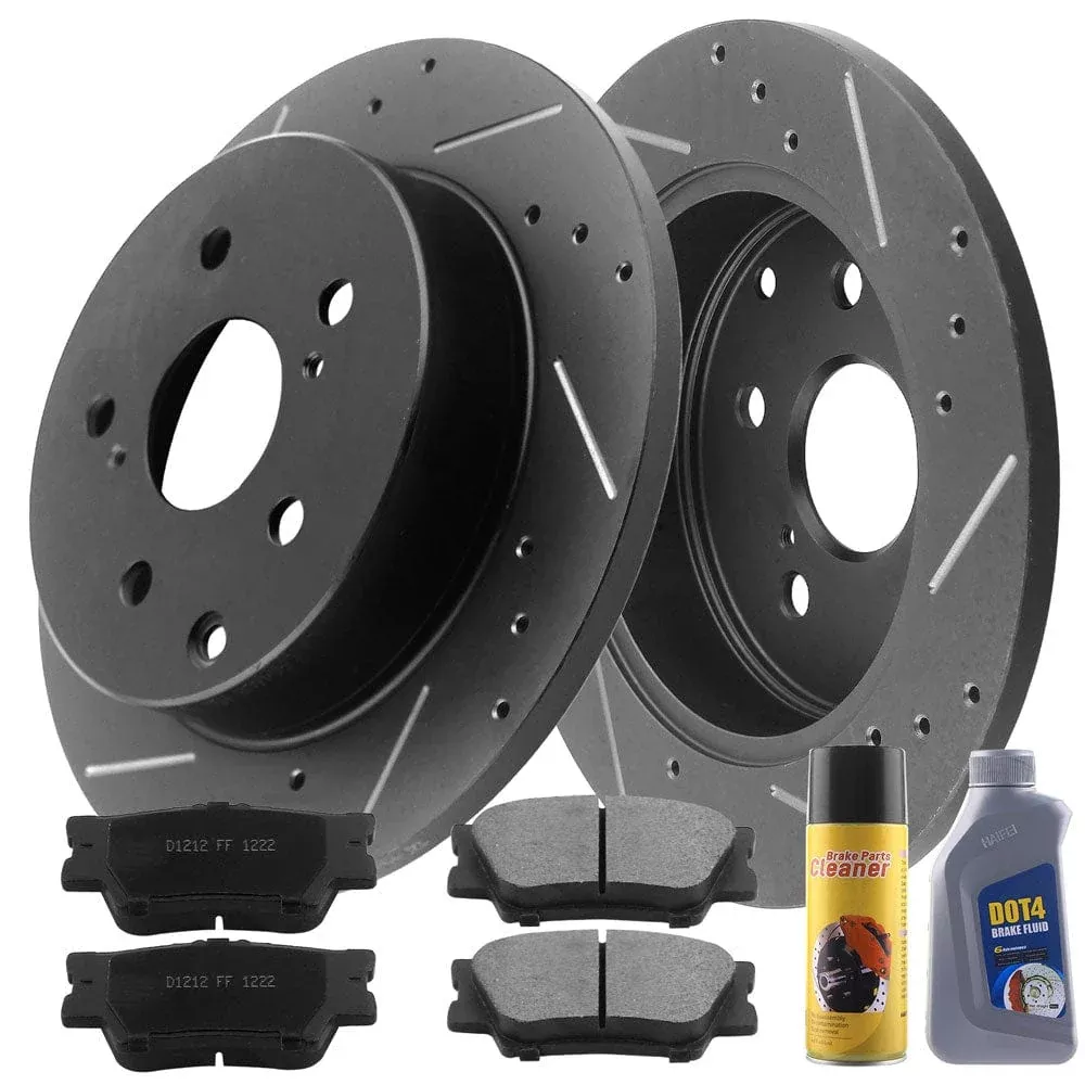 Toyota RAV4 Brake Rotor Kits 2010-2012 rear
