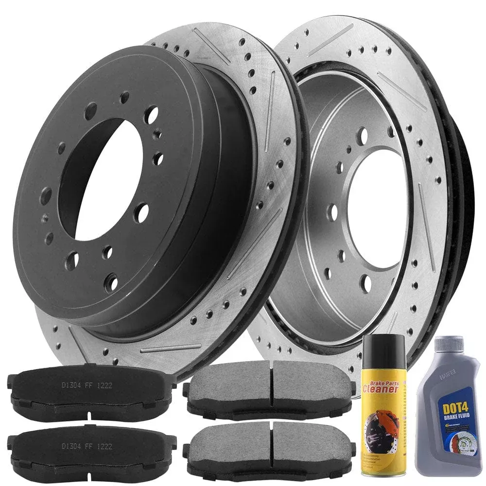 Toyota Tundra Brake Rotor Kits 2017-2019 rear