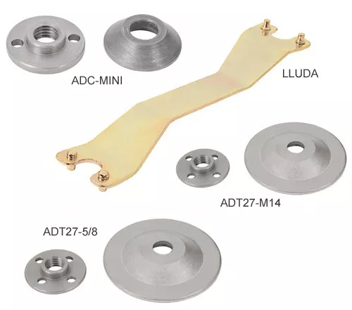 Truper 4 & 4-1/2" Wheel Adapter Abrasive Disc-2 Pack #10544