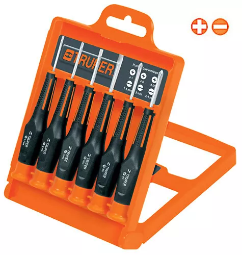 Truper Precision Screwdriver Set 6 Pieces #14202