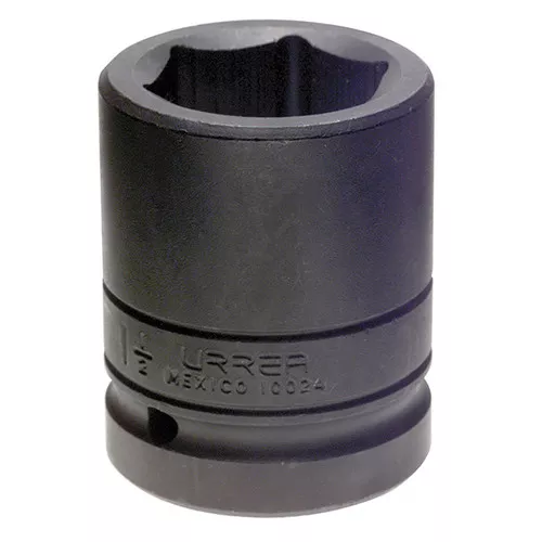 URREA Impact Socket - 1-5/16" 6-Point Socket with 1-Inch Drive & Black Oxide Coa