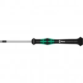 Wera 05118074001 Micro Screwdriver, Hex 0.05", 2-3/8" shank