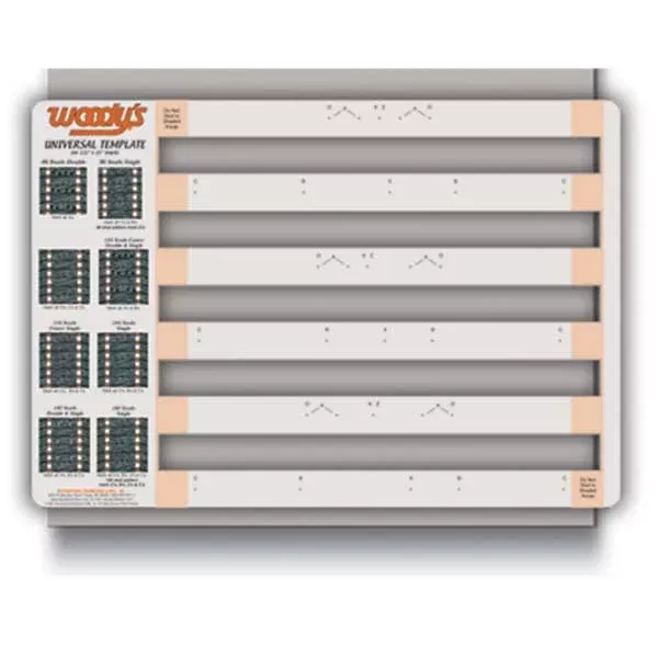 WOODY’S 3.00 PITCH TEMPLATE (300S-TEMP)