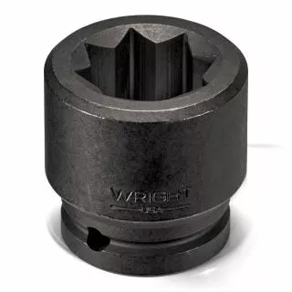 Wright Tool 3/4" Dr x 1-3/16" Impact Socket, 8 Pt, Standard