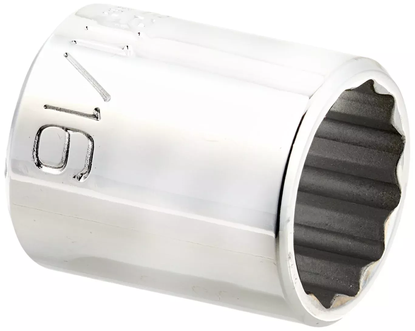 Wright Tool 3122 3/8″ Drive 12 Point Standard Socket, 11/16″ (3122WR)