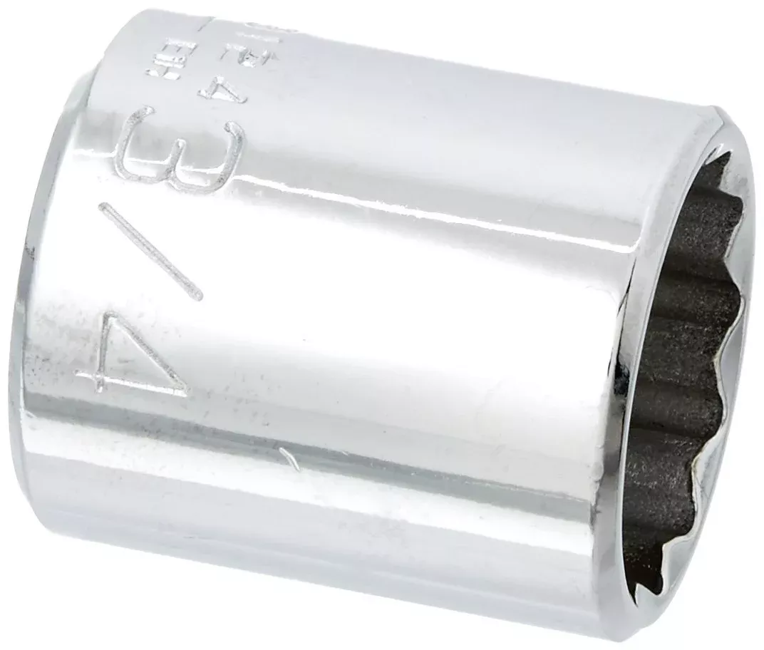 Wright Tool 3124 3/8″ Drive 12 Point Standard Socket, 3/4″ (3124WR)