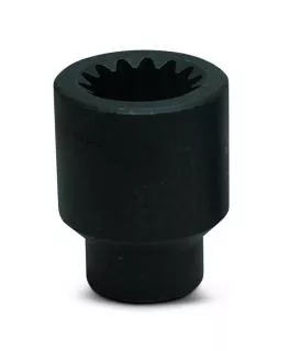 Wright Tool #5 Spline Dr x 1" Impact Socket, 6 Pt, Standard