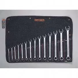 Wright Tool 715 Combination Wrench Set, 15-Piece, 5/16 to 1-1/4"