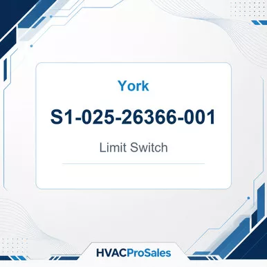 York S1-025-26366-001 Limit Switch