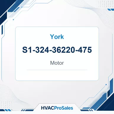 York S1-324-36220-475 Motor