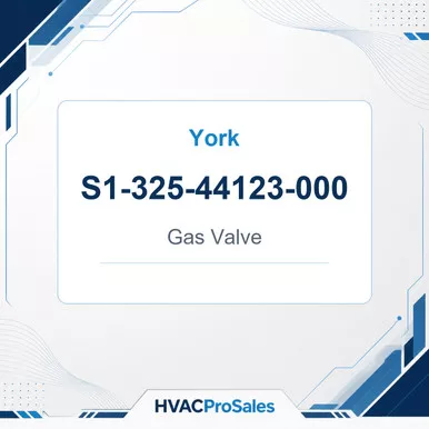 York S1-325-44123-000 Gas Valve