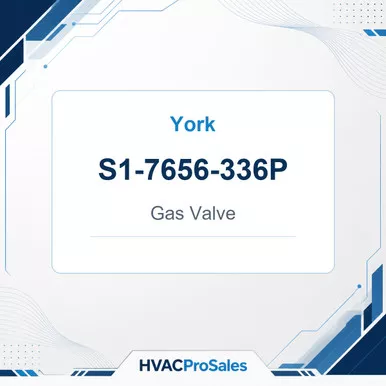 York S1-7656-336P Gas Valve