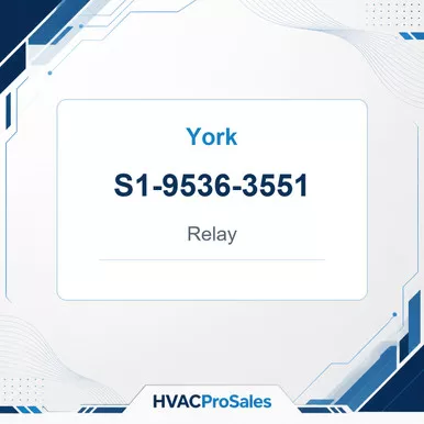 York S1-9536-3551 Relay